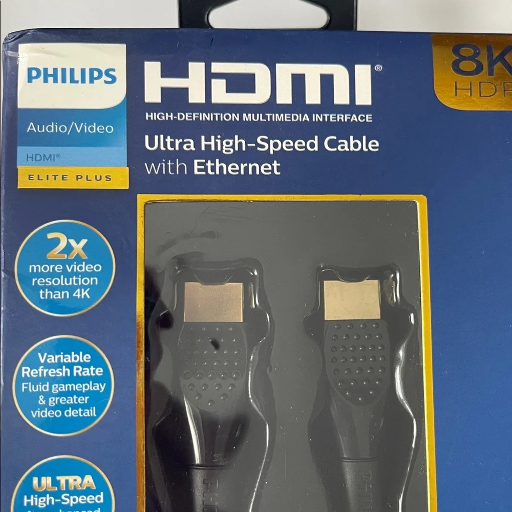 Philips 10ft (3m) HDMI 2.1 Ultra High-Speed Cable
